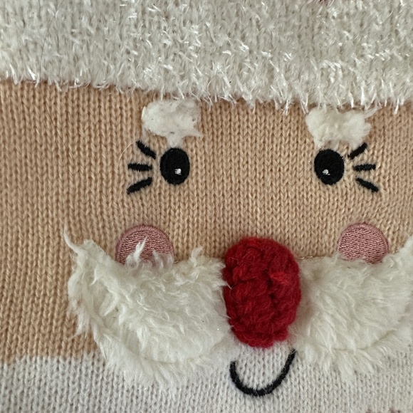 NWOT San Diego Hat Co. Santa Face Beanie Knit Hat Kids 5-7 Years - Picture 6 of 9